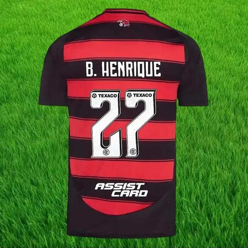 Maillot de Football pour hommes et femmes, meilleur choix, maillot Flamengo, respirant, séchage rapide, surdimensionné, lavable, léger, 2025