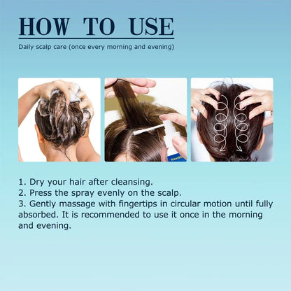 Hair Growth Products Fast Growing Hair Serum Spray Anti Hair Loss Treatment Essential Oil Repair Nourish Root For Men Women