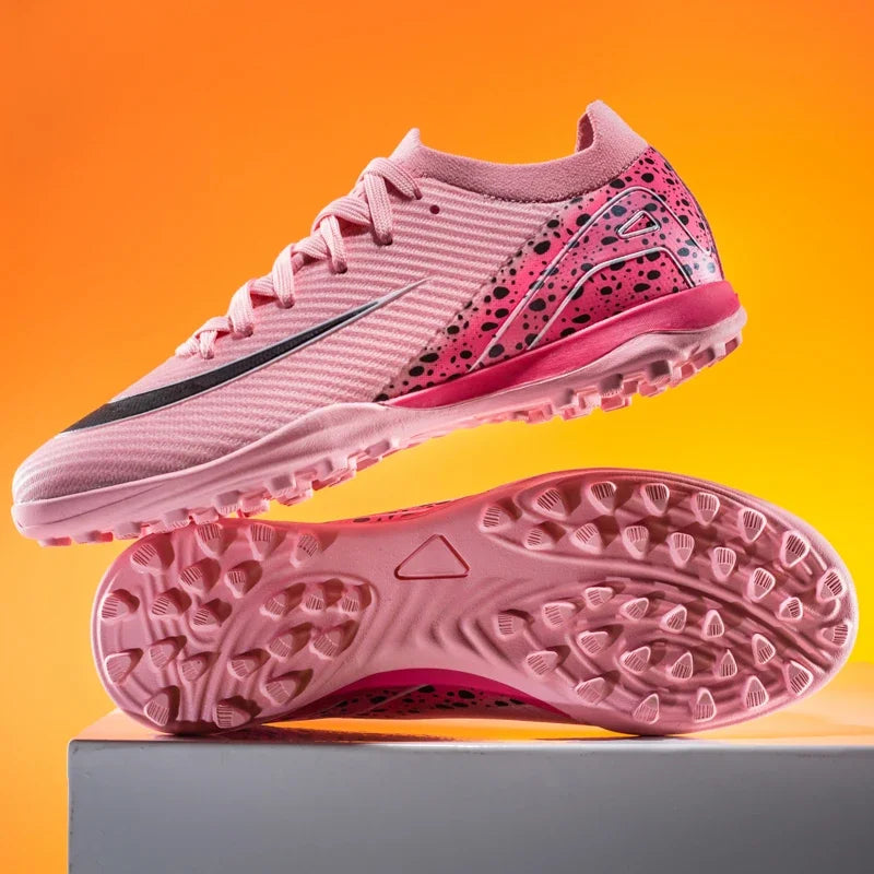 Nieuwe Heren Dames Professionele voetbalschoenen Schoenplaten Gras Training Wedstrijd Sport Voetbalschoenen FG/TF Ultralichte antislip Unisex