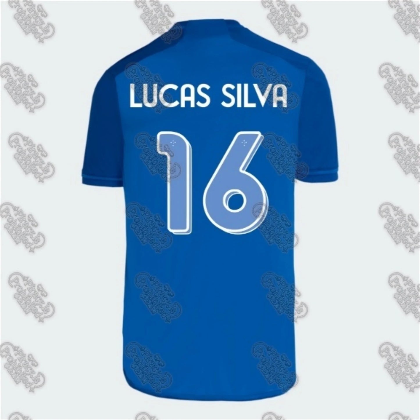 25 Year Latest Popular Football Series Cruzeiro Home Football Jersey Training Suit Men's T-shirt Summer Adult Children's Jersey