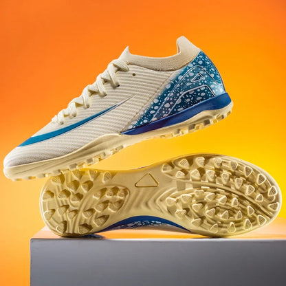 Nieuwe Heren Dames Professionele voetbalschoenen Schoenplaten Gras Training Wedstrijd Sport Voetbalschoenen FG/TF Ultralichte antislip Unisex