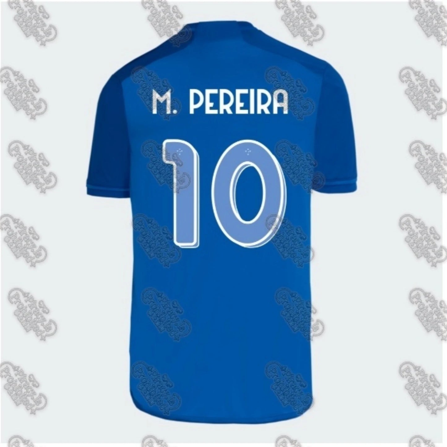 25 Year Latest Popular Football Series Cruzeiro Home Football Jersey Training Suit Men's T-shirt Summer Adult Children's Jersey