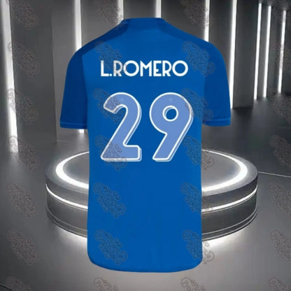 25 Year Latest Popular Football Series Cruzeiro Home Football Jersey Training Suit Men's T-shirt Summer Adult Children's Jersey