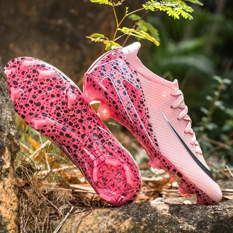 Nieuwe Heren Dames Professionele voetbalschoenen Schoenplaten Gras Training Wedstrijd Sport Voetbalschoenen FG/TF Ultralichte antislip Unisex