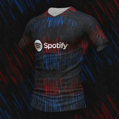 New Fashion Football Jersey Men Women Kids Clothes Barcelona Concept Jersey Breathable Quick-Drying Motocycle Daily Casual Shirt