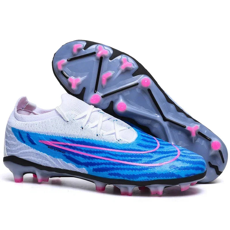 Men Soccer Shoes Adult Kids TF/FG Outdoor Sport Training Breathable Football Boots Cleats Grass Drop Shipping Match Sneakers
