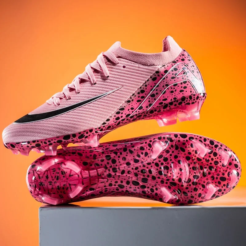 Nieuwe Heren Dames Professionele voetbalschoenen Schoenplaten Gras Training Wedstrijd Sport Voetbalschoenen FG/TF Ultralichte antislip Unisex