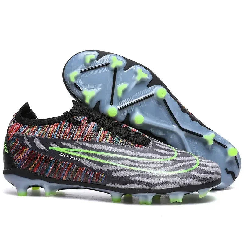Men Soccer Shoes Adult Kids TF/FG Outdoor Sport Training Breathable Football Boots Cleats Grass Drop Shipping Match Sneakers