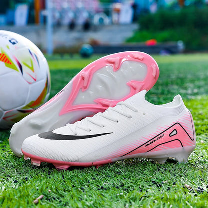 Nieuwe heren voetbalschoenen Ultralight schoenplaten Outdoor voetbalschoenen Unisex Hot Sale Dames Match FG Sneakers Hoogwaardig professioneel