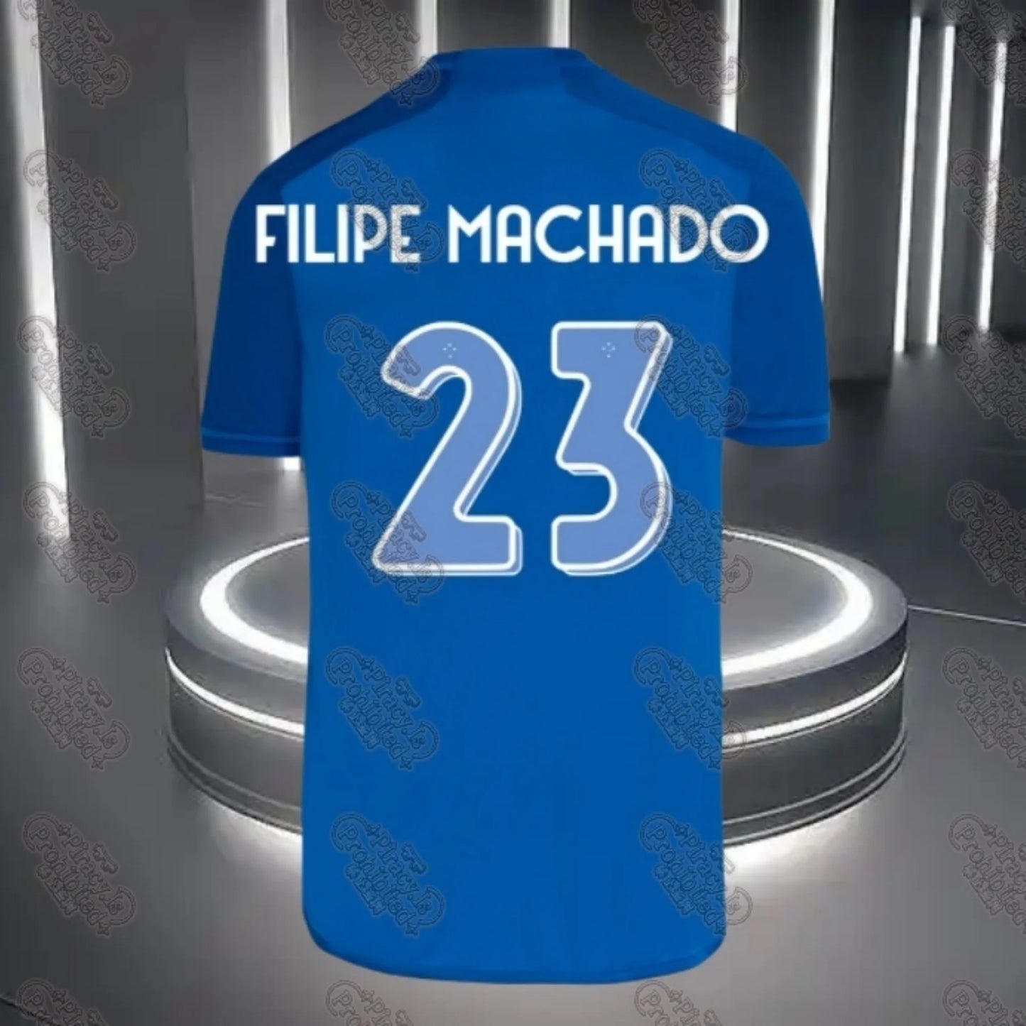 25 Year Latest Popular Football Series Cruzeiro Home Football Jersey Training Suit Men's T-shirt Summer Adult Children's Jersey