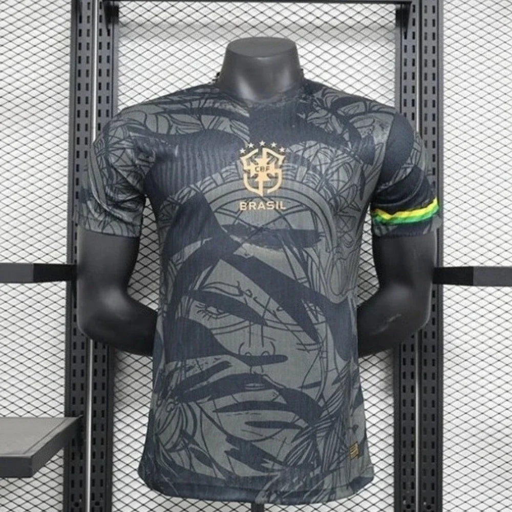 2025 T-Shirt à séchage rapide respirant unisexe T-Sh vrai maillot madrid wade Li NingNew brésil équipe de Football hommes à manches courtes